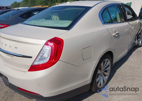 2016 Lincoln Mks из США, поврежденный, VIN 1LNHL9EK0GG600054